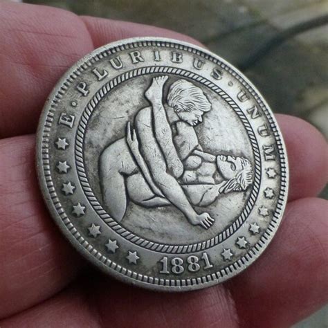 nude silver coins